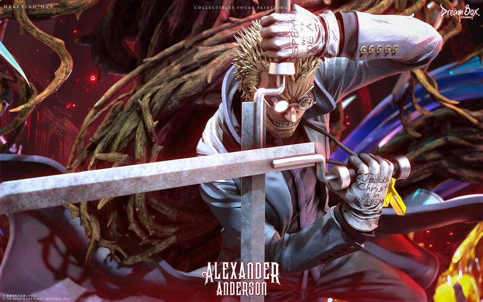 Thumbnail: 【PRE-ORDER】Dream Box Studio - Hellsing Series 02 Father Alexander Anderson Resin