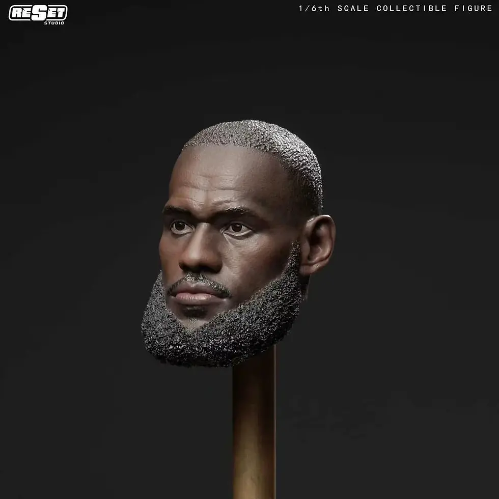Thumbnail: 【PRE-ORDER】Reset Studio - LeBron James 1/6 Wax Museum Grade Head Sculpture NBA