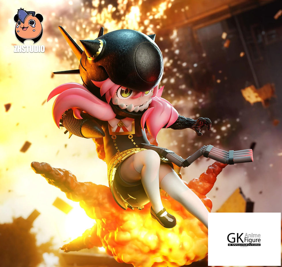 Thumbnail: ZH Studio - Anya Forger Cosplay Chainsaw Man Bomb Resin Resin Statue