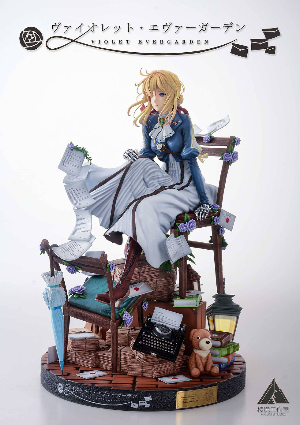 figma ヴァイオレット PRE-ORDER】 Prism Studio - Violet Evergarden Resin Statue GK