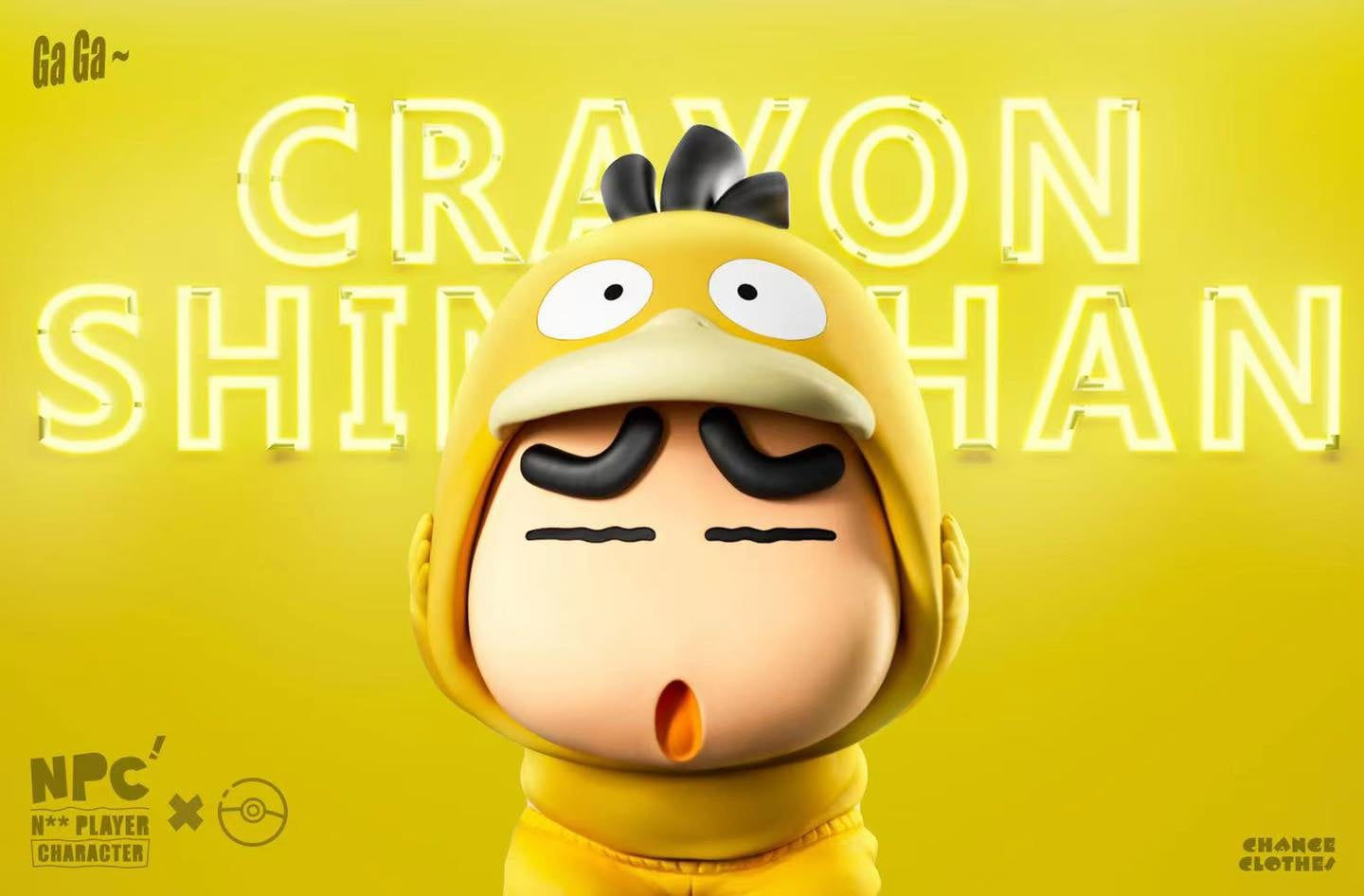 【CLOSED ORDER】NPC Studio - Crayon Shin Chan Cos Series 06 - Psyduck  | Shin Chan