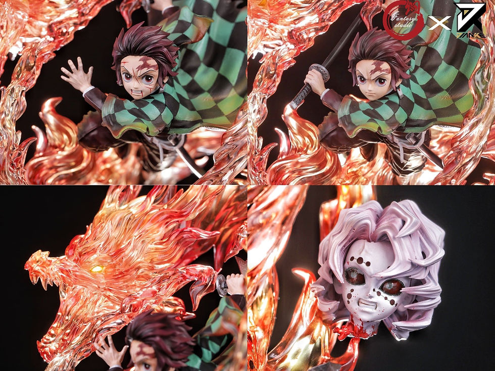 Thumbnail: 【READY STOCK】Fantasy & JianKe Studio - 1/6th Tanjiro Kamado Demon Slayer Statue
