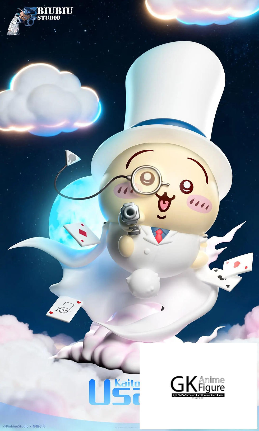Thumbnail: 【PRE-ORDER】Biubiu Studio - Usagi Cosplay Detective Conan Kid the Phantom Thief