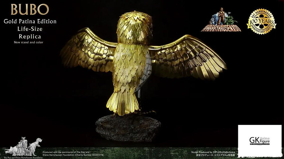 Thumbnail: 【PRE-ORDER】Star Ace Toys - Ray Harryhausen BUBO Gold Patina Edition NX SA6077