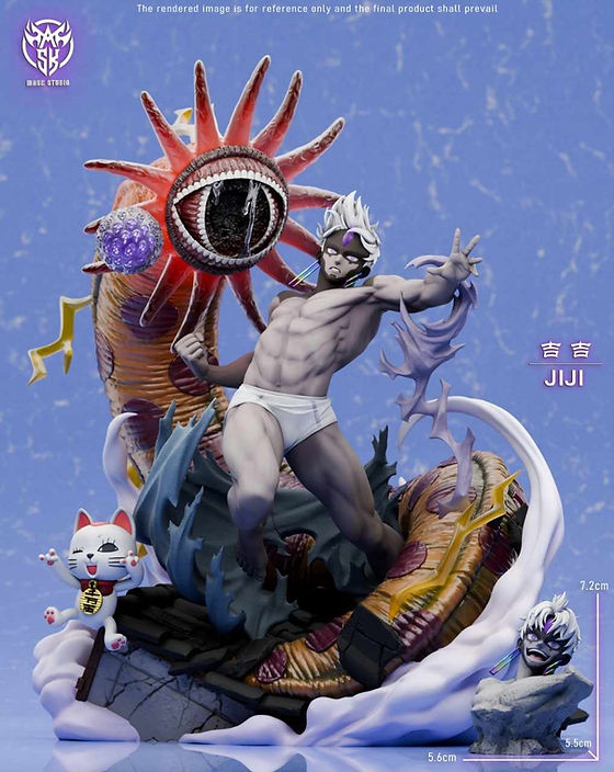 PRE-ORDER】Mask Studio - Dandadan Evil Eyed Jiji Resin Statue GK