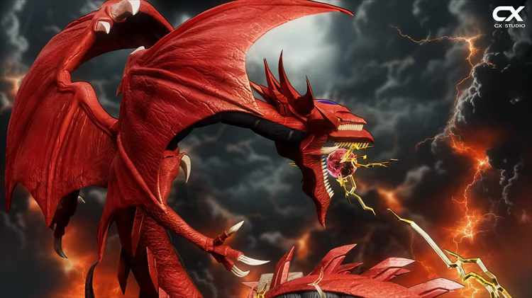 Thumbnail: 【PRE-ORDER】 CX Studio - The Sky Dragon of Osiris Yu-Gi-Oh! Resin Statue GK Anime