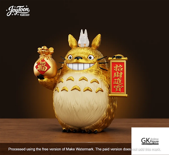 PRE-ORDER】JoyToon Studio - Lucky Golden Totoro My Neighbor Totoro