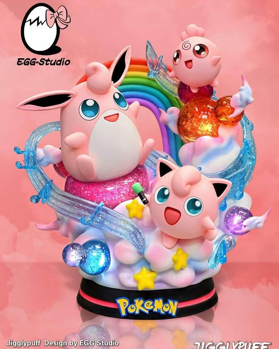 Egg Studio - Pokemon Series - Jigglypuff Pokémon Resin Statue