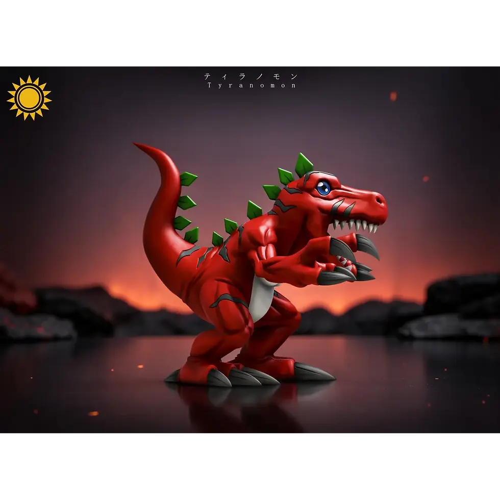 Thumbnail: 【PRE-ORDER】Sun toys Studio - Tyranomon Digimon Resin Statue GK Anime Figure