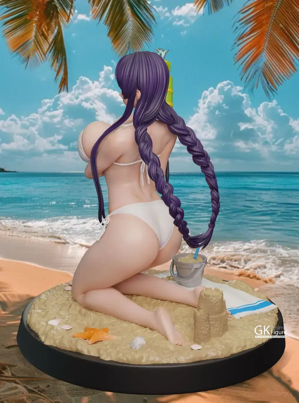 Thumbnail: 【PRE-ORDER】Crow Studio - Busujima Saeko Swimsuit Ver. 1/7 GK