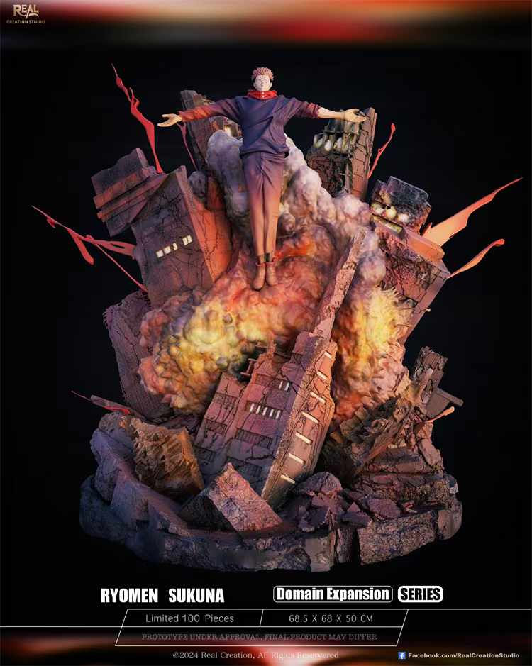 Thumbnail: 【PRE-ORDER】 Real Creation Studio - Ryomen Sukuna Domain Expansion Jujutsu Kaisen