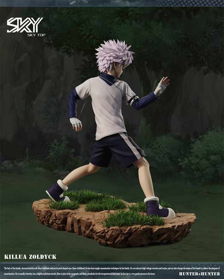 Thumbnail: 【PRE-ORDER】 Sky Top Studio - Killua Hunter x Hunter Resin Statue GK Anime Figure