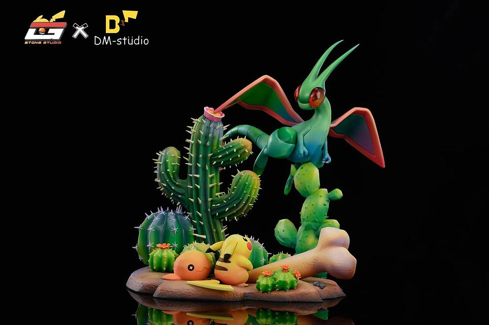 Thumbnail: DaiMeng Studio - Pokémon Series - 沙漠中的偶遇 Encounter in the Desert Pokémon Statue