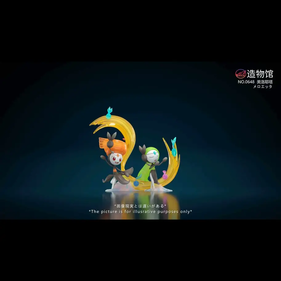 Thumbnail: 【PRE-ORDER】ZaoWu Museum Studio - Meloetta Dual Form 1/20 (Pokémon) GK