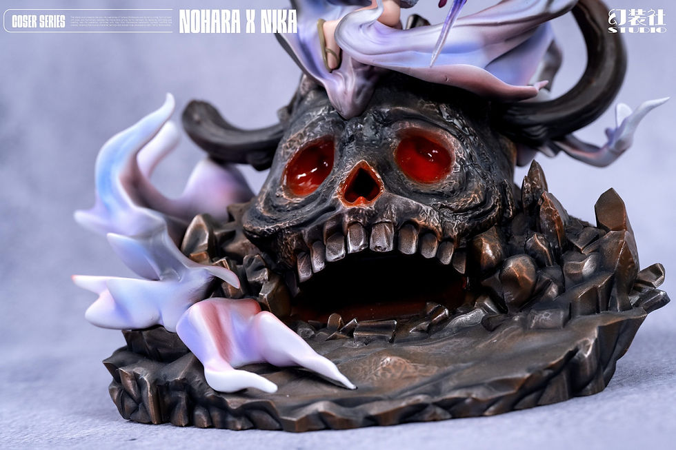 Thumbnail: 【PRE-ORDER】Huan Zhuang She Studio - Crayon Shin-chan cos Nika Luffy Resin Statue