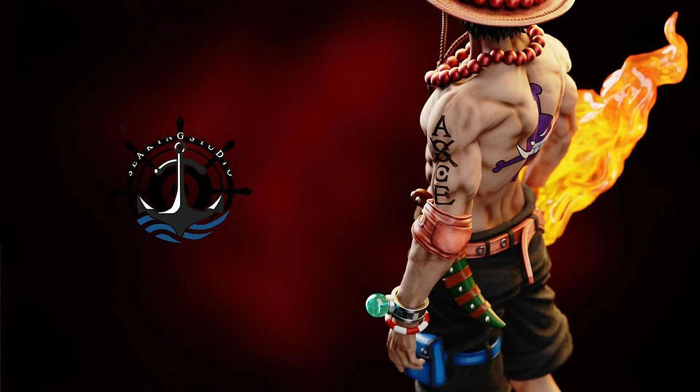 Thumbnail: Portgas D Ace One Piece Resin Statue (Pre-Order) | 海王 Sea King Studio