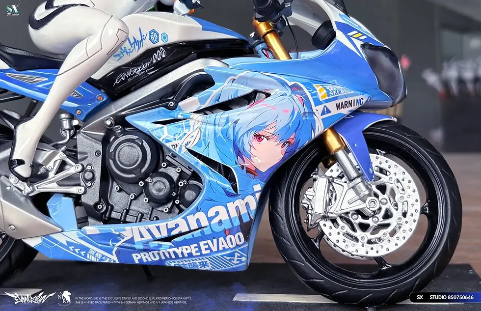 Thumbnail: 【PRE-ORDER】SX Studio - Motorcycle Girl Ayanami Rei Neon Genesis Evangelion Resin