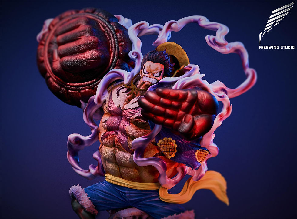 Thumbnail: Freewing Studio - Large Scale Series No.1 Gear 4 Luffy Resin Statue