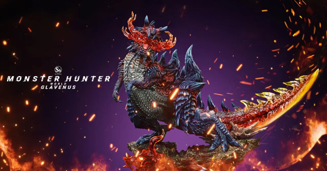 【PRE-ORDER】 S6 Studio - Glavenus Monster Hunter Resin Statue GK Anime Figure