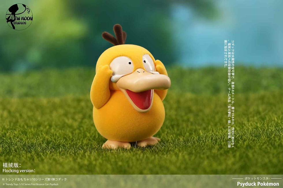 Thumbnail: 【PRE-ORDER】 Mew Moon Studio - Frightened Psyduck Pokemon Resin Statue GK Anime