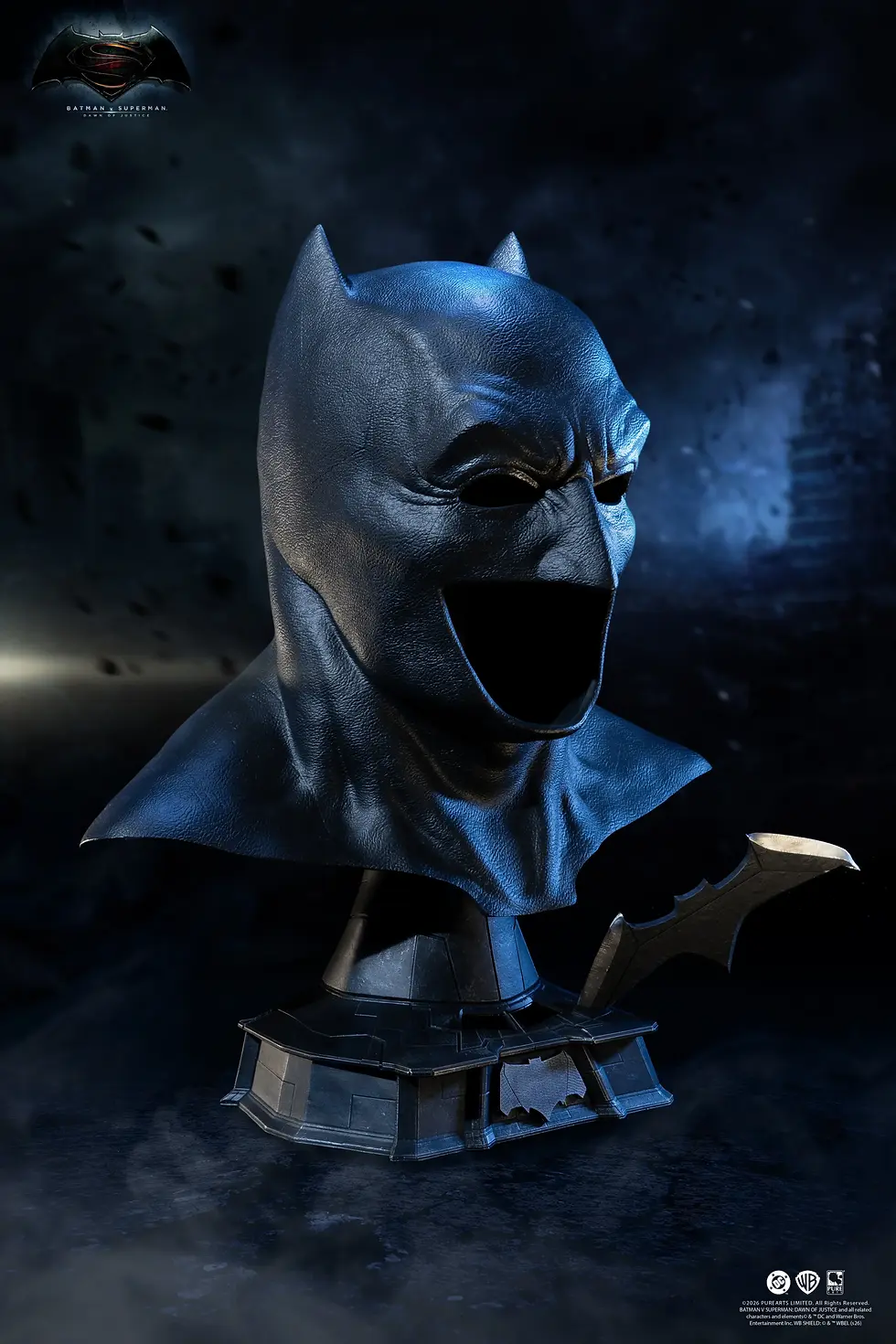 Thumbnail: PureArts Studio - Batman vs. Superman: Dawn of Justice Batman Cowl - GK Figure Worldwide