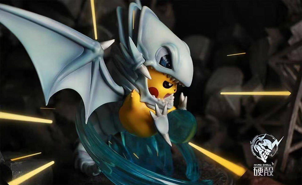 Thumbnail: Hard Shell Studio - Pikachu Cos Series - Blue Eyes White Dragon Pikachu Cosplay