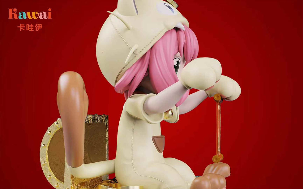 Thumbnail: 【PRE-ORDER】 Kawai Studio - Maneki-neko Anya Spy x Family Resin Statue GK Anime