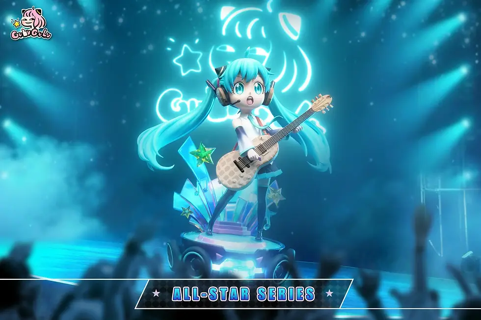 Thumbnail: 【PRE-ORDER】GULUGULU Studio - Anya Forger Cosplaying Hatsune Miku Guitar Girl Spy