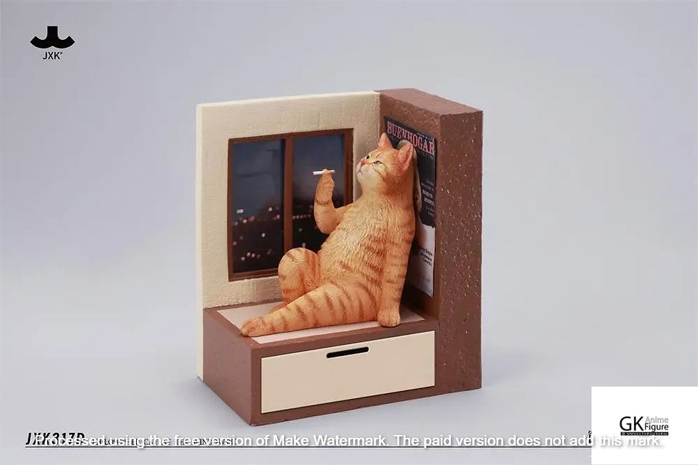 Thumbnail: 【PRE-ORDER】JXK - Philosopher Cat at the Windowsill JXK317-A/B/C/D (Licensed)