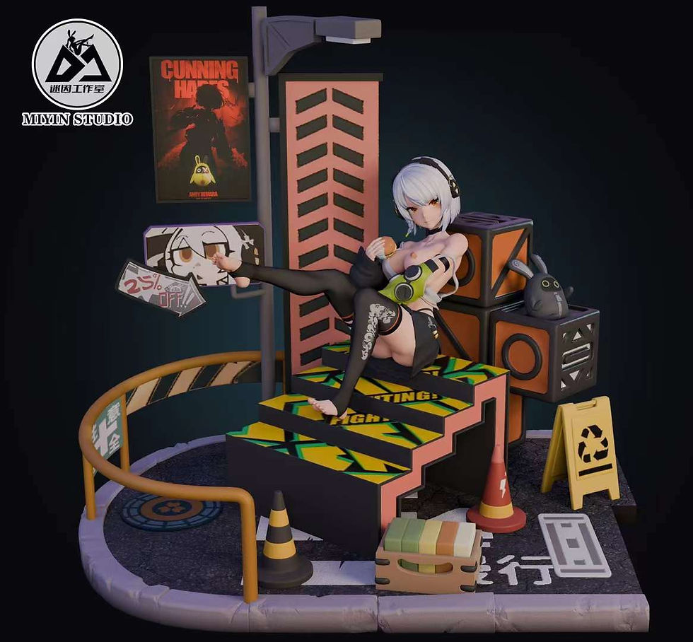 Thumbnail: 【PRE-ORDER】 Mi Yin Studio - Anby Demara Zenless Zone Zero Series 002 Resin