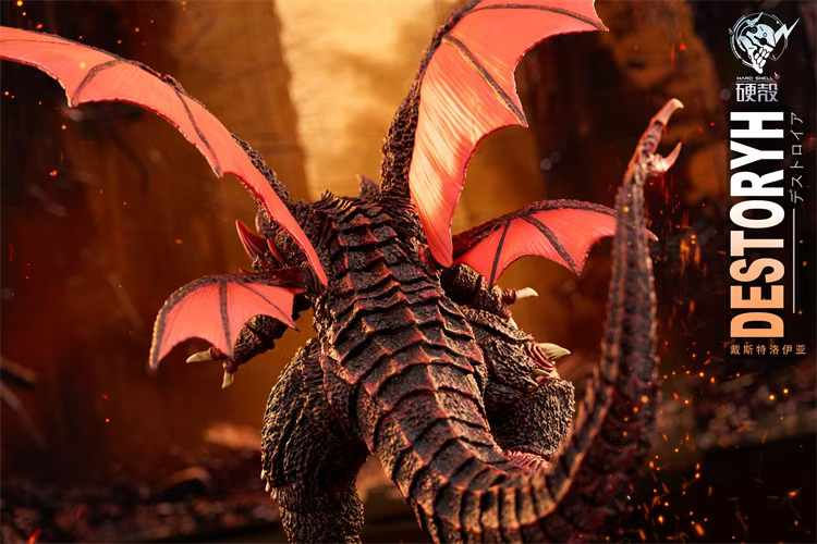 Thumbnail: 【PRE-ORDER】  Hard Shell Studio - Destoroyah Godzilla Resin Statue GK Anime