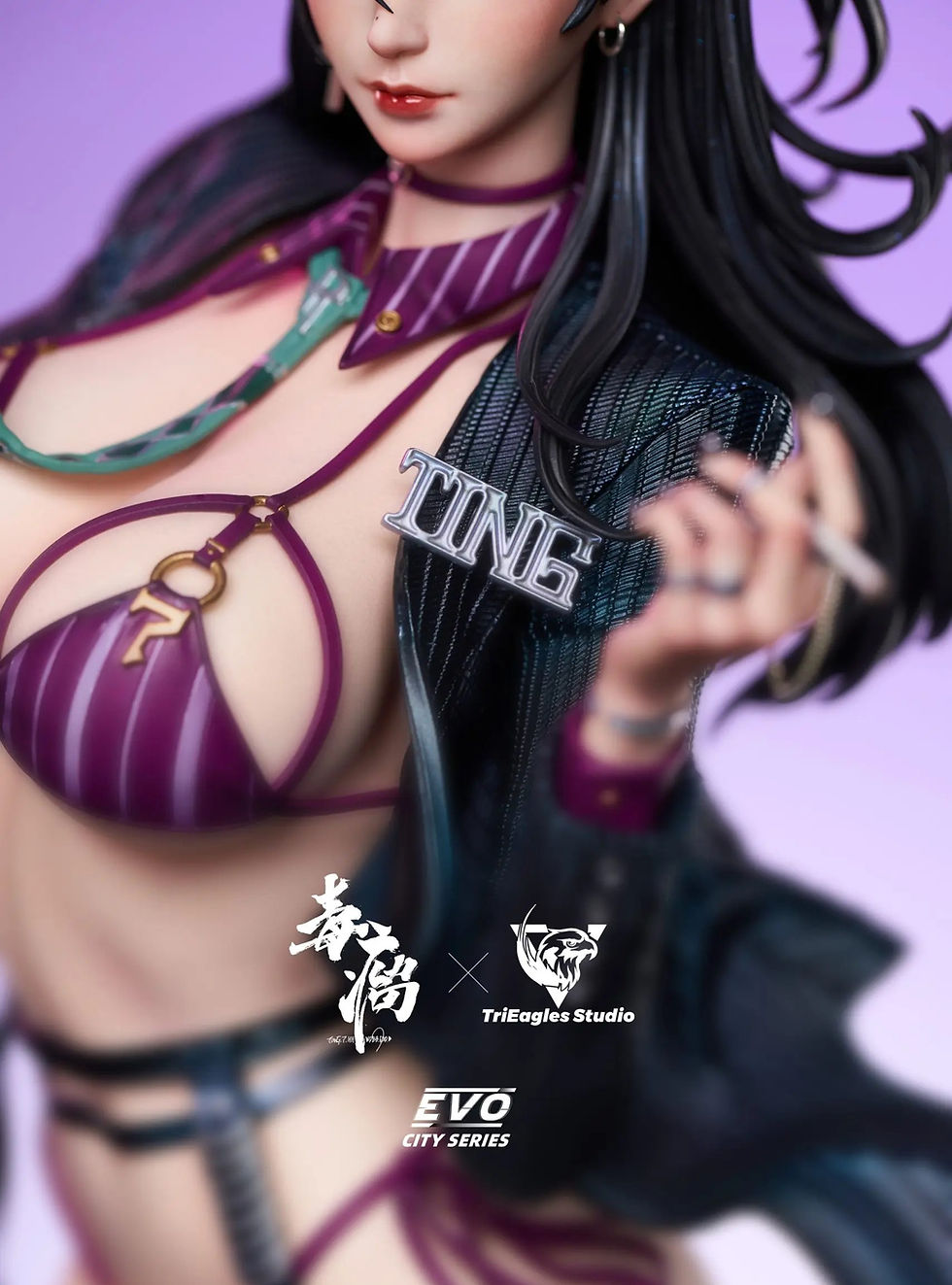 Thumbnail: 【PRE-ORDER】TriEagles Studio - EVO CITY SERIES Suit Thug TING Statue (Licensed)