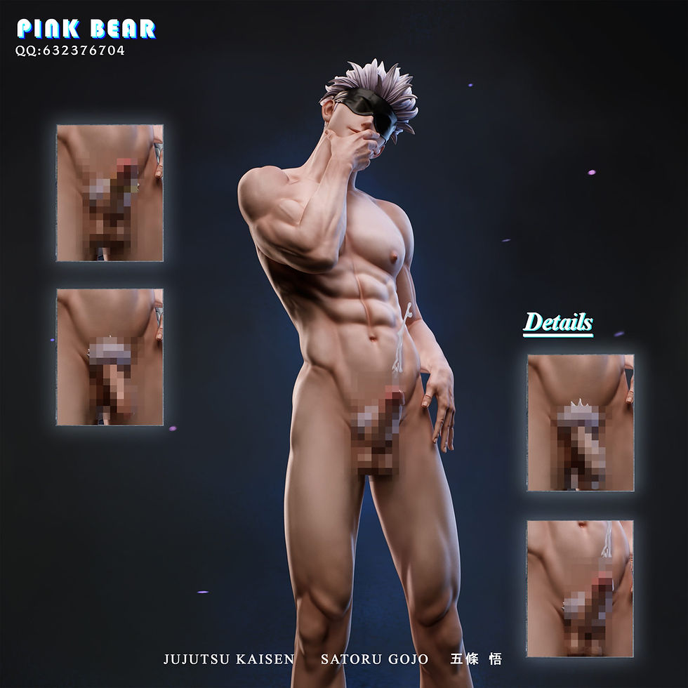 Thumbnail: 【PRE-ORDER】 Pink Bear Studio - Gojo Satoru Jujutsu Kaisen Resin Statue GK Anime