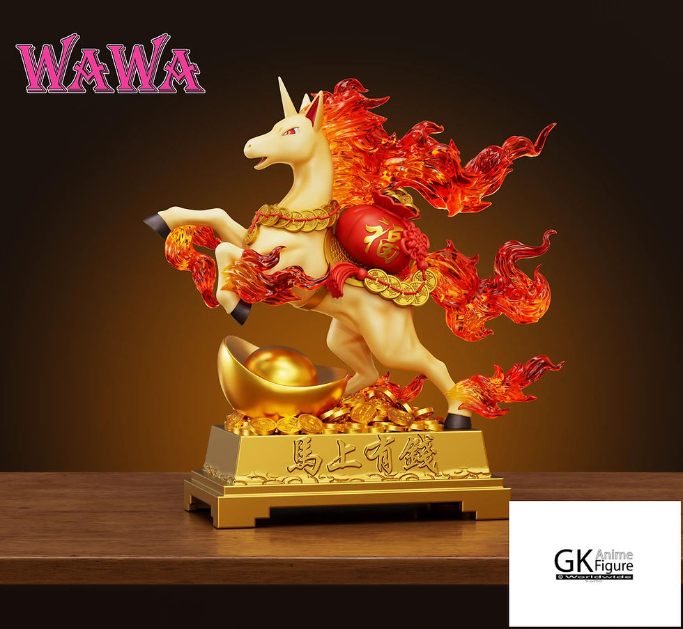 Thumbnail: 【PRE-ORDER】WAWA Studio - Lucky Series Rapidash Pokémon Resin Statue GK Anime