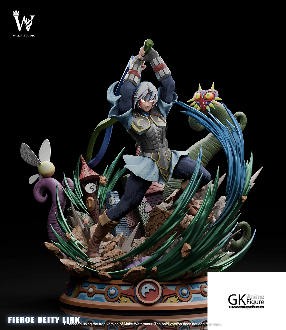 Thumbnail: 【PRE-ORDER】Wake Studio - Fierce Deity Link The Legend of Zelda Resin Statue GK A