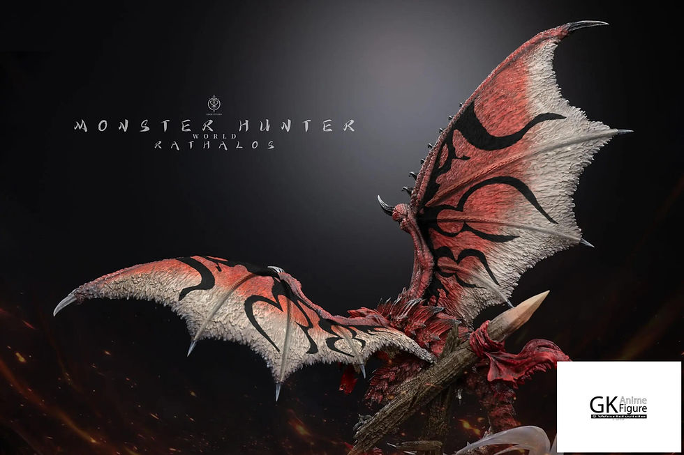 Thumbnail: 【PRE-ORDER】Edge Studio - Rathalos X Silver Rathalos X Azure Rathalos Monster Hun