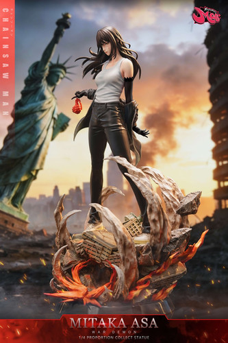 PRE-ORDER】Modomodo Studio - Asa Mitaka X Yoru Chainsaw Man Resin