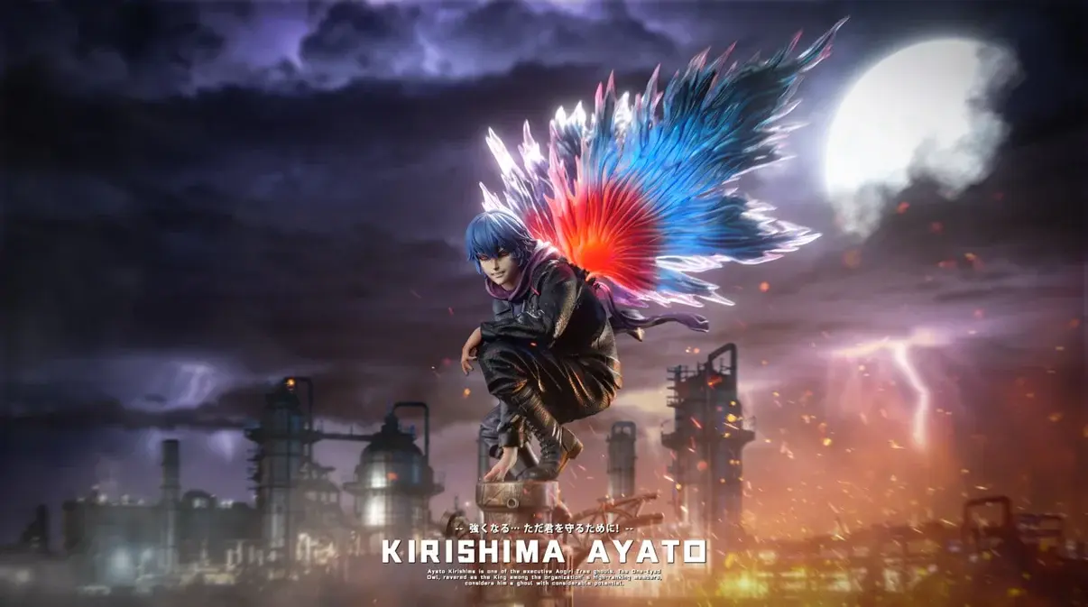 【PRE-ORDER】Damocles Studio - Ayato Kirishima Tokyo Ghoul Resin Statue GK Anime