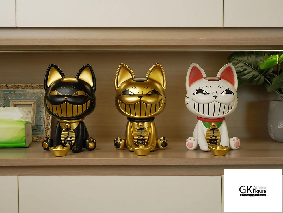 Thumbnail: 【PRE-ORDER】ArtOtaku Home Studio - Turbo granny Lucky Cat Dandadan Resin Statue