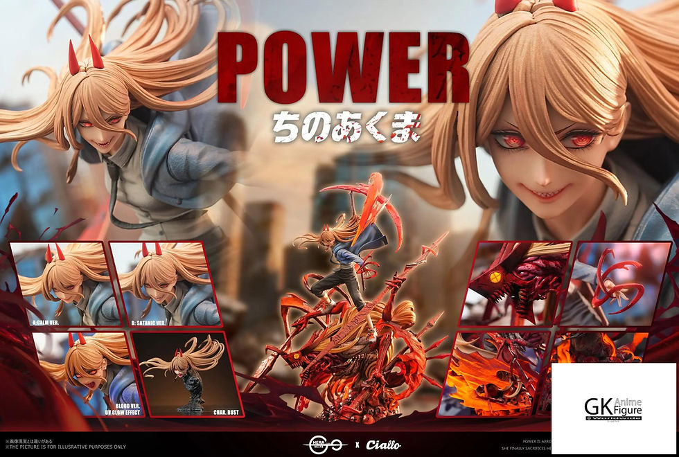 Thumbnail: 【PRE-ORDER】Hera Studio - Blood Fiend Power Chainsaw Man Resin Statue GK Anime