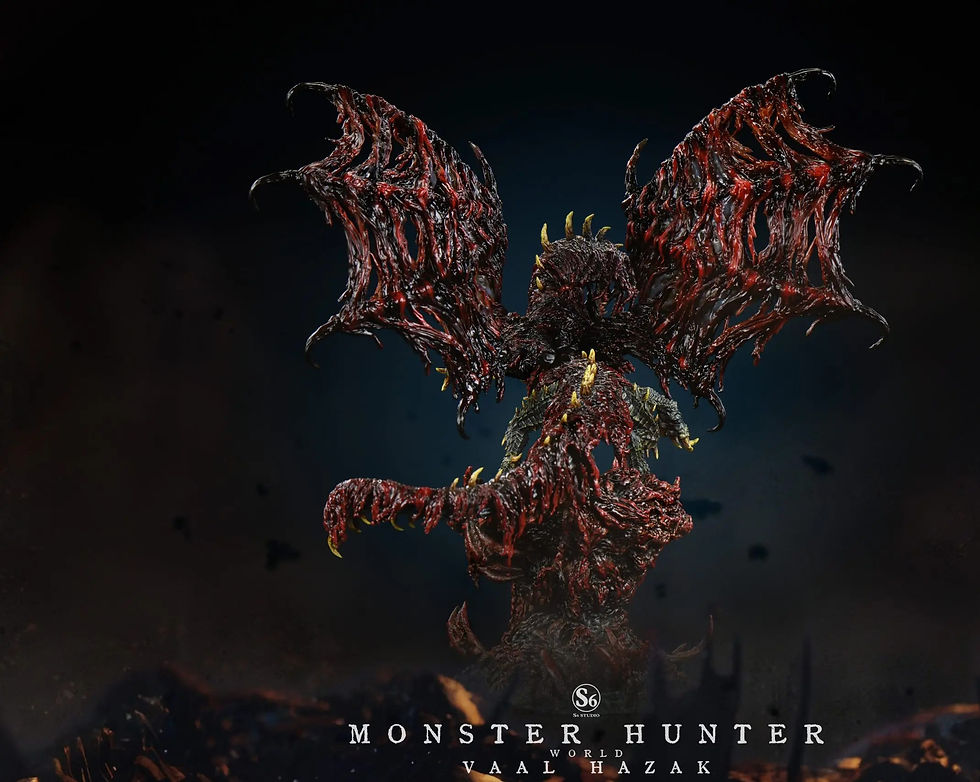 Thumbnail: 【PRE-ORDER】S6 Studio - Vaal Hazak Monster Hunter Resin Statue GK Anime Figure