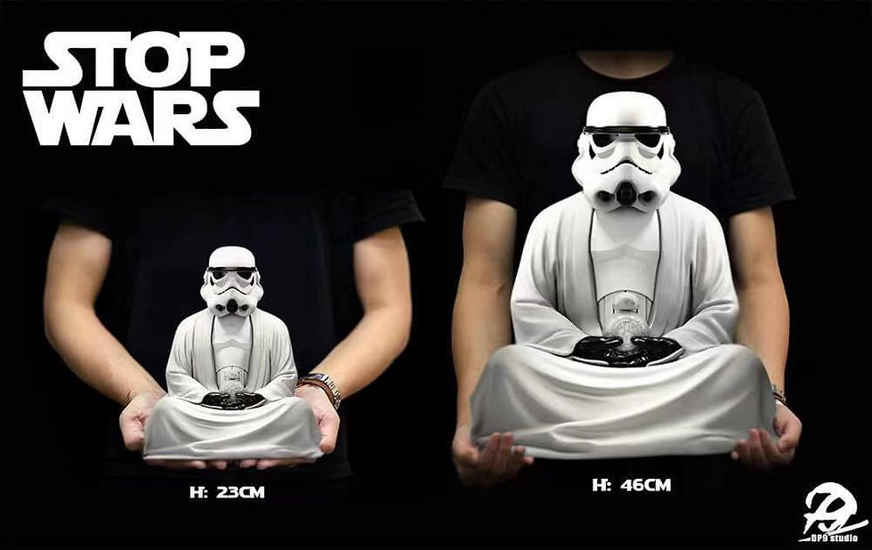 Thumbnail: DP9 Studio - Stop War (White Soldier) Star Wars Resin Statue