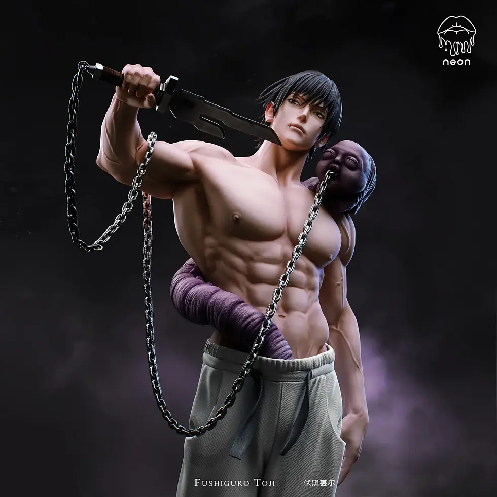 【PRE-ORDER】NEON Studio -Toji Fushiguro Jujutsu Kaisen Resin Statue GK Anime