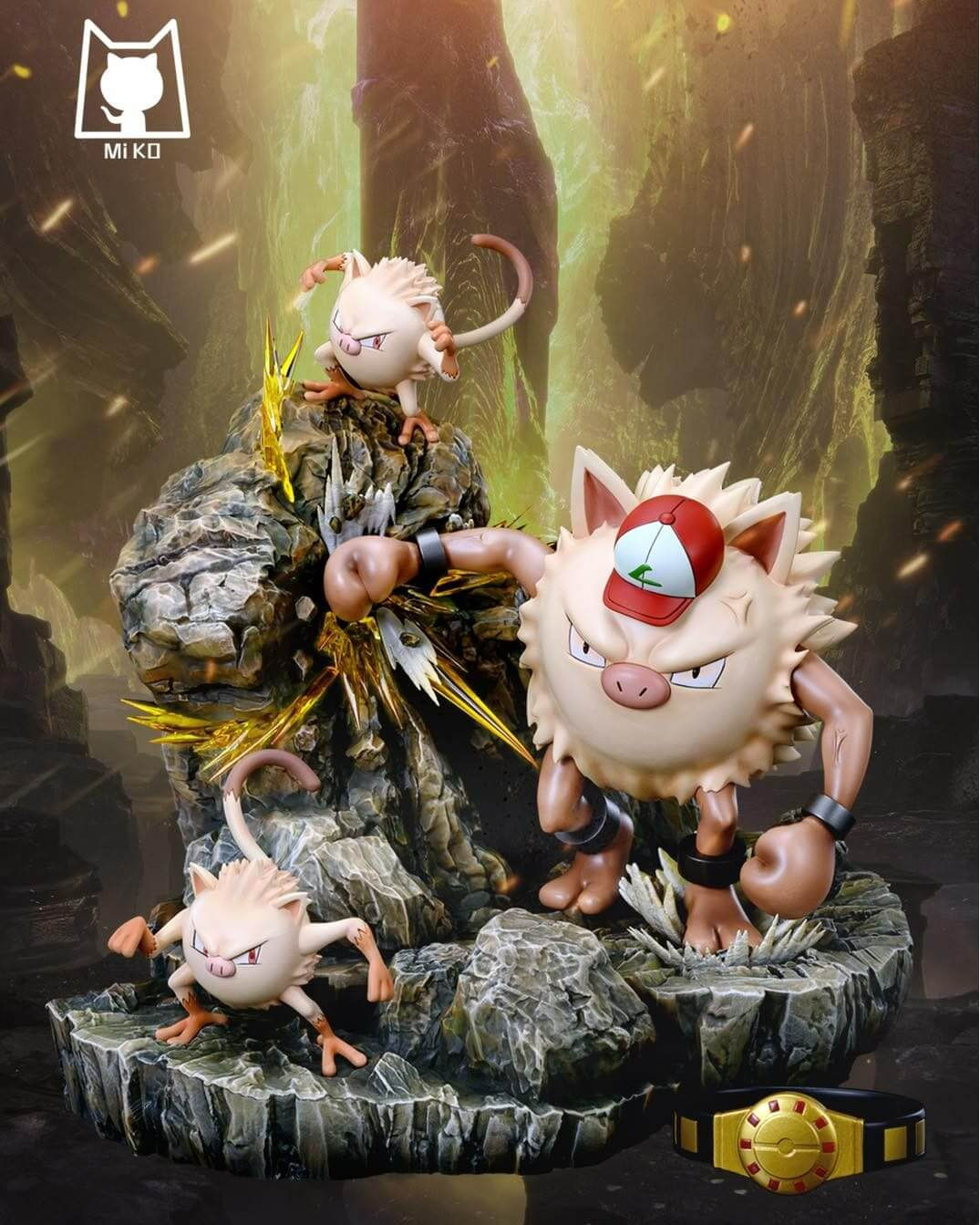 Miko Studio - Pokémon Evolution Series 02 - Primeape 火暴猴 Pokemon Resin Statue