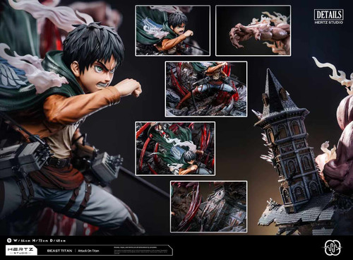 PRE-ORDER】 Hertz Studio - Founding Titan Eren Yeager Attack on