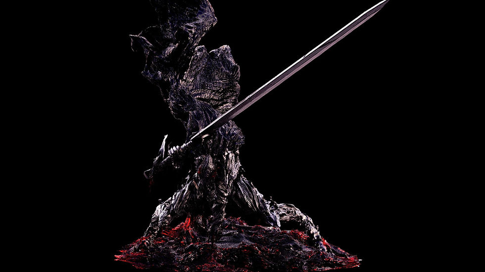 Thumbnail: 【READY STOCK】 Iron Curtain Studio - Berserk Guts Berserker Armor Resin Statue GK