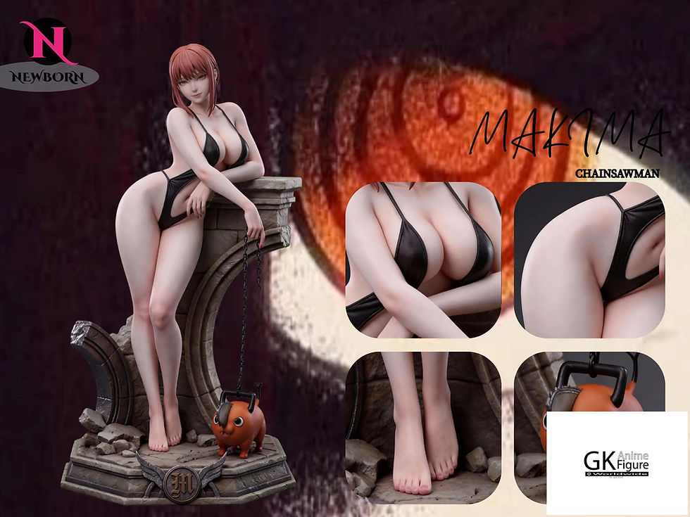 Thumbnail: 【PRE-ORDER】NewBorn Studio - Makima Chainsaw Man Resin Statue GK Anime Figure