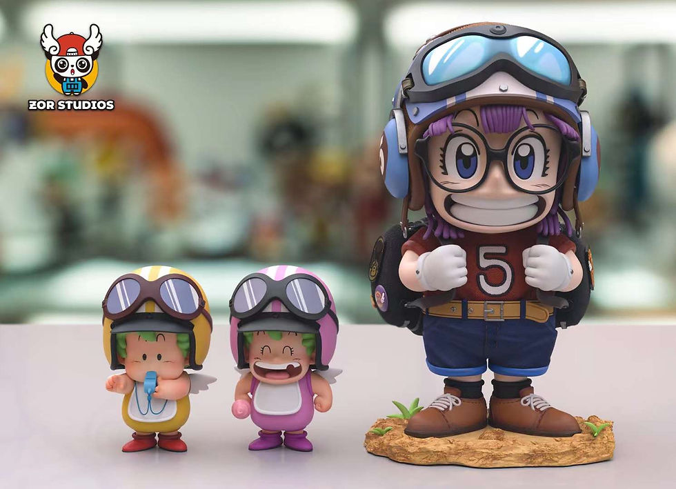 Thumbnail: 【PRE-ORDER】 ZOR Studio - Gazira Dr Slump Penguin Village Series 005 Resin Statue