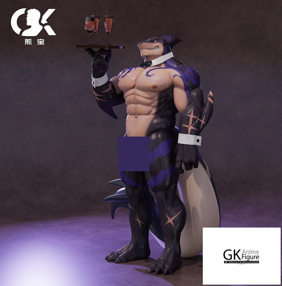 Thumbnail: 【PRE-ORDER】Xiong Bao Studio - Capt. Locke XXL Woofia Resin Statue GK Anime
