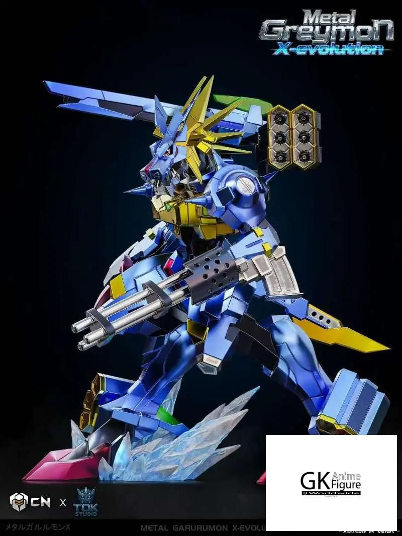 Thumbnail: 【PRE-ORDER】Crazy Nest Studio X TOK Studio - MetalGarurumon X Digimon Resin
